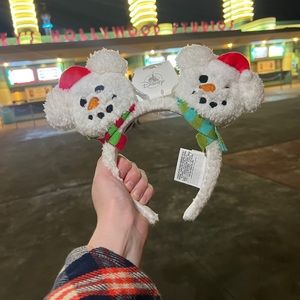 NWT Disney Snowman Christmas Winter Ears 2023 NEW